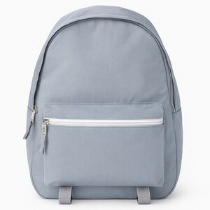 Wexford Gray and White Basic Backpack
